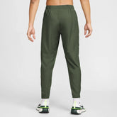 addi slim fit super stretch imported olive green dryfit trouser for men